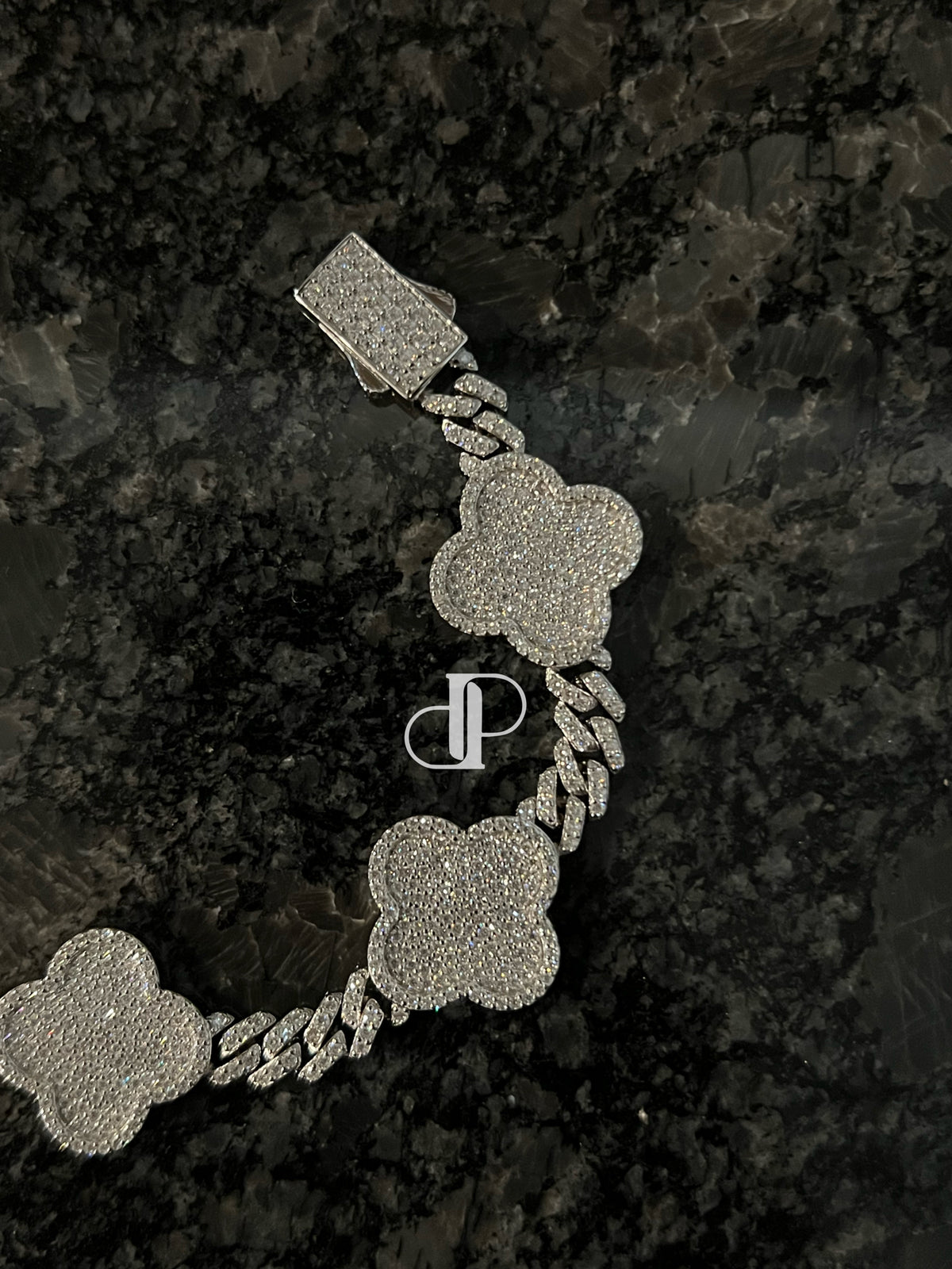 Cuban Vancleef Inspired Bracelet