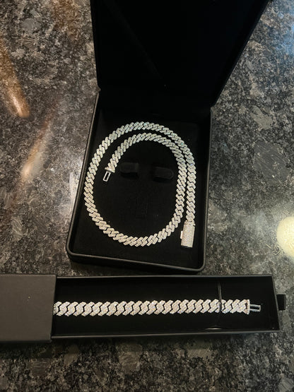 8mm Cuban Links (Round & Straight Edge)